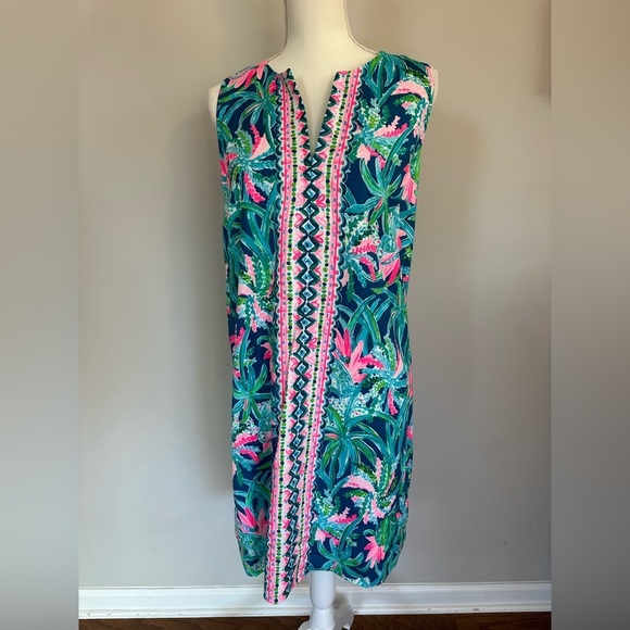 NWT Lilly Pulitzer dress. Style Kelby  shift dress - size 12 - Picture 3 of 4